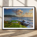 Pebble Beach Golf Links Wall Art Canvas Print – Iconic by MyGreatCanvas | Canvas Wall Art Prints | Photo Prints & Wall Decor