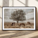 Texas Longhorn Cattle Wall Art, Rustic Western Ranch Canvas by MyGreatCanvas | Canvas Wall Art Prints | Photo Prints & Wall Decor