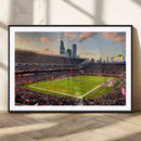 Chicago Bears Soldiers Field Wall Art Canvas Print – Framed