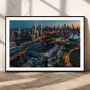 Chicago Bears Soldiers Field Wall Art Canvas Print – Framed