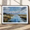 Marshland Wall Art Canvas Print – Serene Water Reflection by MyGreatCanvas | Canvas Wall Art Prints | Photo Prints & Wall Decor