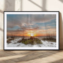 Sunset Beach Wall Art Print – Coastal Canvas Ocean Landscape by MyGreatCanvas | Canvas Wall Art Prints | Photo Prints & Wall Decor