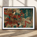 Tsukioka Yoshitoshi Samurai Wall Art – Japanese Katana by MyGreatCanvas | Canvas Wall Art Prints | Photo Prints & Wall Decor