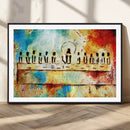 Abstract Last Supper Wall Art – Apostles Canvas Print by MyGreatCanvas | Canvas Wall Art Prints | Photo Prints & Wall Decor