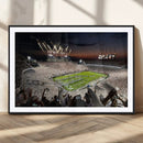 Epic Night Football Stadium Wall Art Canvas Print, Fireworks by MyGreatCanvas | Canvas Wall Art Prints | Photo Prints & Wall Decor