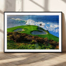 Coastal Golf Course Wall Art Canvas Print – Vibrant Green by MyGreatCanvas | Canvas Wall Art Prints | Photo Prints & Wall Decor
