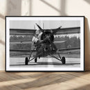 Wall Art Old War Plane Canvas Print by MyGreatCanvas | Canvas Wall Art Prints | Photo Prints & Wall Decor