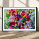 Oil Flower Abstract Canvas Print by MyGreatCanvas | Canvas Wall Art Prints | Photo Prints & Wall Decor