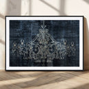 Dark Chandelier Wall Art Canvas Print by MyGreatCanvas | Canvas Wall Art Prints | Photo Prints & Wall Decor