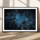 Forest and Stars Wall Art Canvas Print by MyGreatCanvas | Canvas Wall Art Prints | Photo Prints & Wall Decor