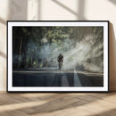 Cycling Road Bike in the Morning, Cycling Road Bike Canvas by MyGreatCanvas | Canvas Wall Art Prints | Photo Prints & Wall Decor