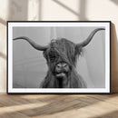 Texas Cow Wall Art Canvas, Texas Longhorn Cattle Canvas by MyGreatCanvas | Canvas Wall Art Prints | Photo Prints & Wall Decor