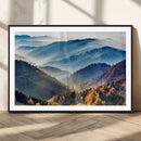 Mountains Forest Autumn Wall Art Canvas Print by MyGreatCanvas | Canvas Wall Art Prints | Photo Prints & Wall Decor