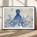Octopus Canvas Wall Art | Coastal Marine Life Artwork for by MyGreatCanvas | Canvas Wall Art Prints | Photo Prints & Wall Decor
