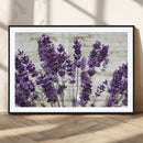 Lavender Canvas Wall Art Flower Print