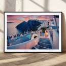 Santorini Island Wall Art Canvas Print by MyGreatCanvas | Canvas Wall Art Prints | Photo Prints & Wall Decor