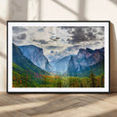 Yosemite Park Half Dome 3 Panel Canvas Print | Large Giclée by MyGreatCanvas | Canvas Wall Art Prints | Photo Prints & Wall Decor