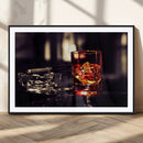 Whiskey and Cigar Canvas – Luxurious Wall Art for Home or