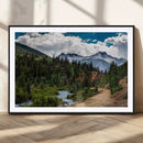 San Juan Nal Forest Wall Art Landscape Canvas Print