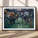 American Football Playing Wall Art Canvas Print by MyGreatCanvas | Canvas Wall Art Prints | Photo Prints & Wall Decor