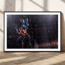 American Football Wall Art Canvas Print, Stadium Sport Wall