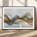 Abstract Wave Canvas Wall Art – Fluid Contemporary Elegance by MyGreatCanvas | Canvas Wall Art Prints | Photo Prints & Wall Decor