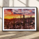 Arizona Desert Print, Western Cowboy Wall Art Print by MyGreatCanvas | Canvas Wall Art Prints | Photo Prints & Wall Decor