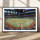 Texas Rangers Baseball Team Print - Arlington Globe Life