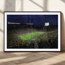 Michigan Wolverines Football Canvas Wall Decor, Football