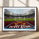 West Ham United FC Stadium Canvas Wall Art – London Stadium by MyGreatCanvas | Canvas Wall Art Prints | Photo Prints & Wall Decor