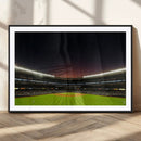 Yankee Stadium Night Game Triple Canvas, Yankee Stadium