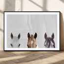 Horse Prints Set, Set of 3 Horse Wall Art, Horses Portraits, by MyGreatCanvas | Canvas Wall Art Prints | Photo Prints & Wall Decor