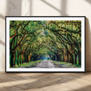 Serene Tree Tunnel Wall Art Canvas Print – Pathway Under by MyGreatCanvas | Canvas Wall Art Prints | Photo Prints & Wall Decor