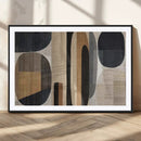 Wabi Sabi Canvas Print - Geometric Abstract Wall Art Canvas