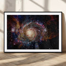 Nebula and Galaxies in Space Wall Art Canvas Print, Spiral