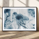 Abstract Jellyfish Canvas Print Wall Art
