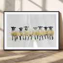 Farmhouse Wall Art Sheep Print | Ready to Hang Framed Canvas by MyGreatCanvas | Canvas Wall Art Prints | Photo Prints & Wall Decor