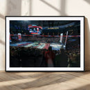 Rogers Arena Vancouver Canucks Ice Hockey Stadium Wall Art,