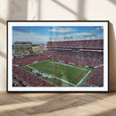 Florida Tampa Raymond James Stadium Wall Art Canvas Print -
