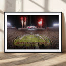 Framed Florida State Seminoles Football Team Print -