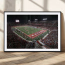Houston Cougars Football Team Print - Houston TDECU Stadium