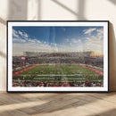Framed Houston Cougars Football Team Print - Houston TDECU by MyGreatCanvas | Canvas Wall Art Prints | Photo Prints & Wall Decor