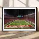 Wisconsin Badgers Football Team Print Canvas- Madison Camp