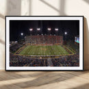 Demon Deacons Print Canvas, Football Team Print -
