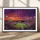 East Carolina University Pirates Football Print Canvas-