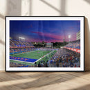 University of Kansas Jayhawks Football Team Print Canvas- by MyGreatCanvas | Canvas Wall Art Prints | Photo Prints & Wall Decor