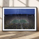 University of Michigan Wolverines Football Team Print - Ann by MyGreatCanvas | Canvas Wall Art Prints | Photo Prints & Wall Decor