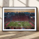 Arizona Wildcats Football Team Print - Tucson Arizona by MyGreatCanvas | Canvas Wall Art Prints | Photo Prints & Wall Decor
