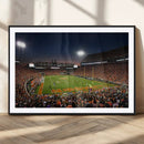 Clemson University Tigers Art Print, Football Team Print -