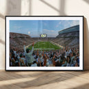 Michigan State Spartans Football Team Art Print - East